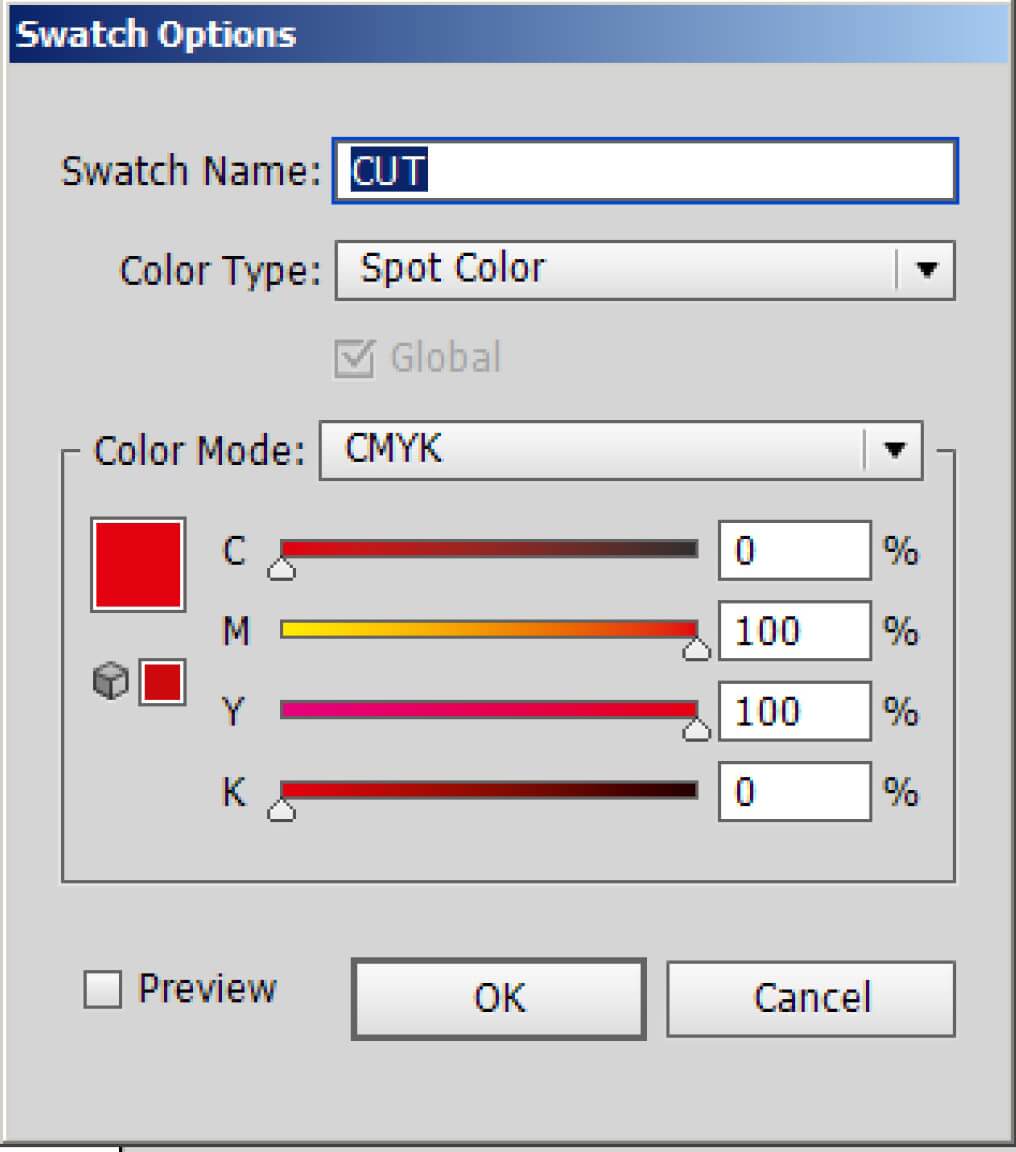 Інструкція створення контуру різу в Adobe Illustrator — налаштування параметрів для автоматичного розпізнавання порізки наклейок